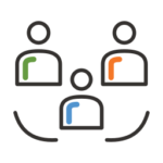 Family support icon for student future-readiness statistics